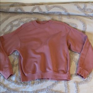 Lululemon Cropped Sweatshirt Pullover